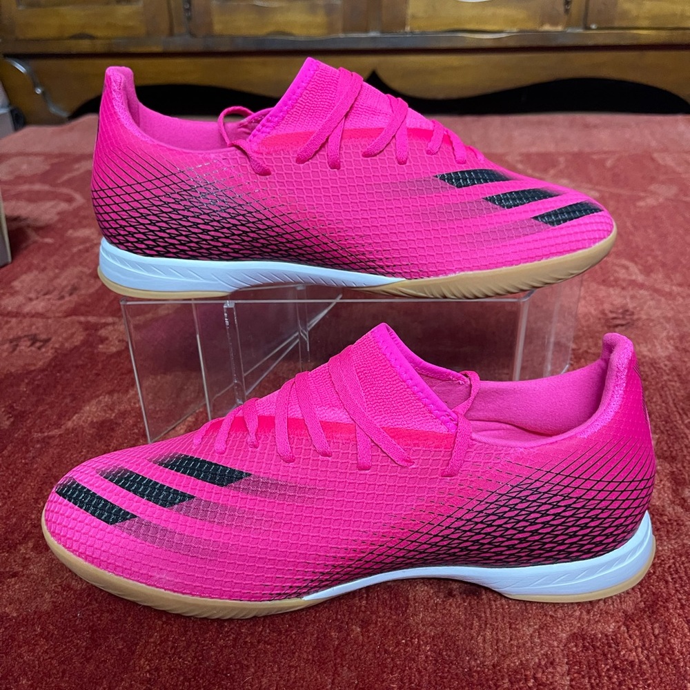 Adidas X Ghosted.3 Indoor Soccer Shoes Pink Black